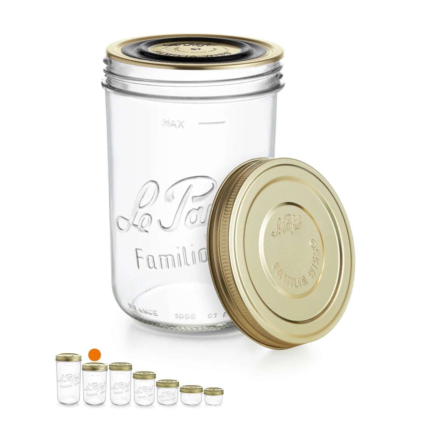 Le Parfait - familia-wiss-terrines-mason-jar-1100ml