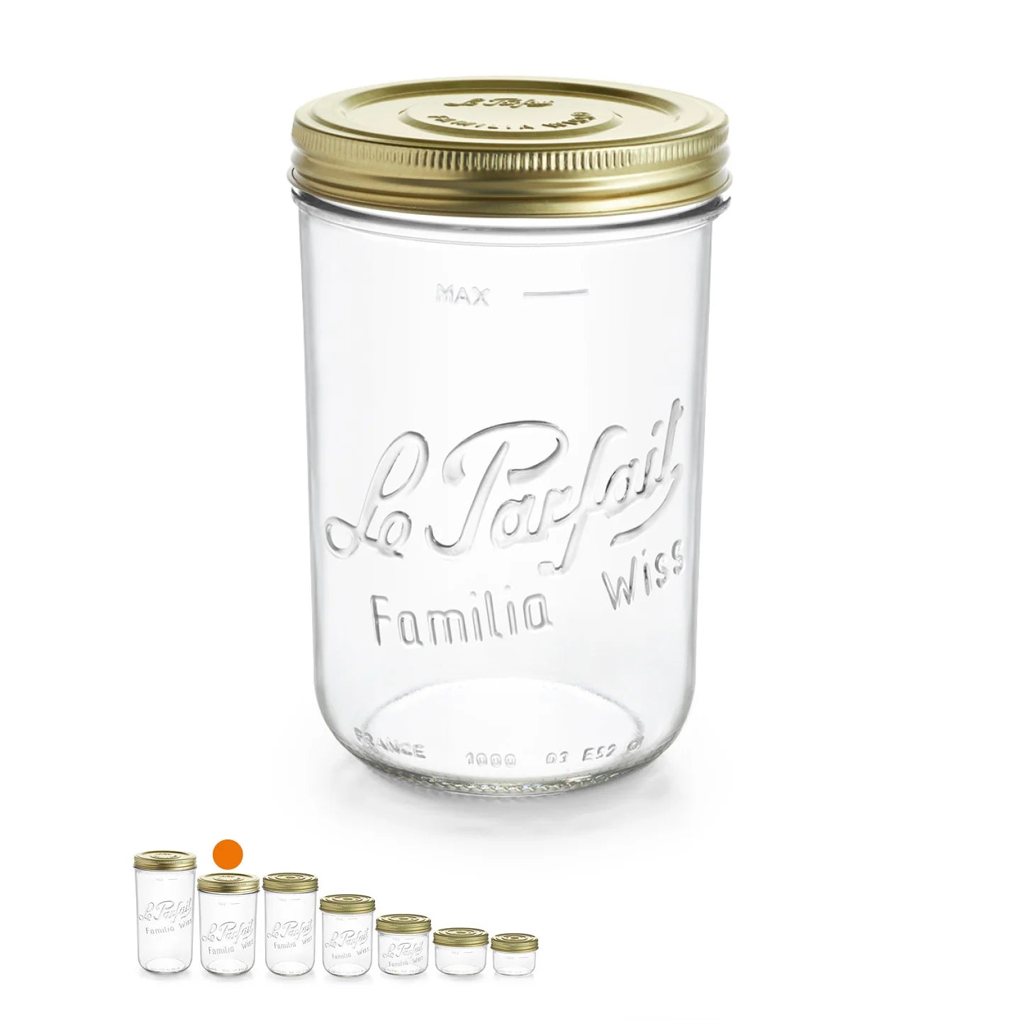Le Parfait - familia-wiss-terrines-mason-jar-1100ml