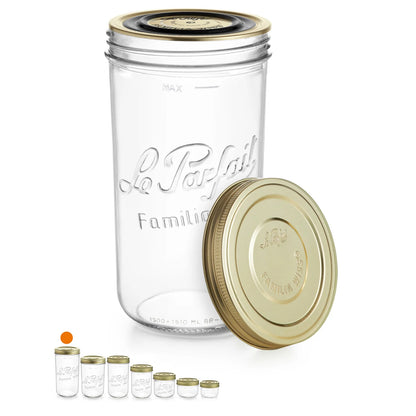 Le Parfait - familia-wiss-terrines-mason-jar-1500ml