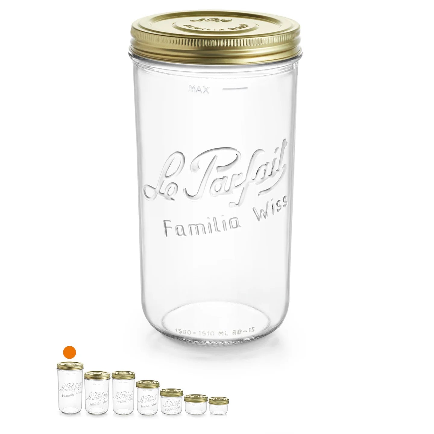 Le Parfait - familia-wiss-terrines-mason-jar-1500ml