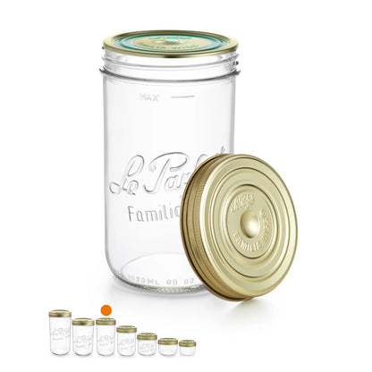 Le Parfait - familia-wiss-terrines-mason-jar-900ml