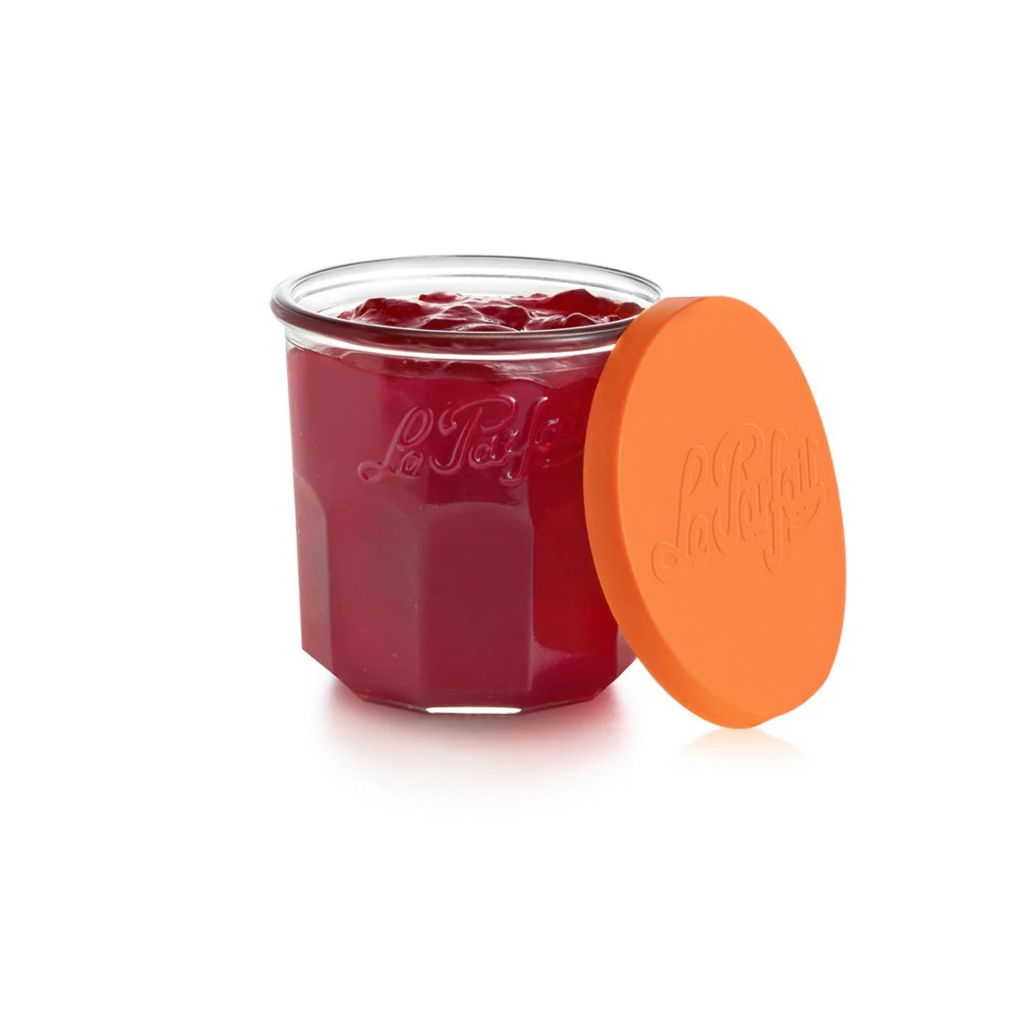 Le Parfait - jam-jar-w-orange-lid-445ml