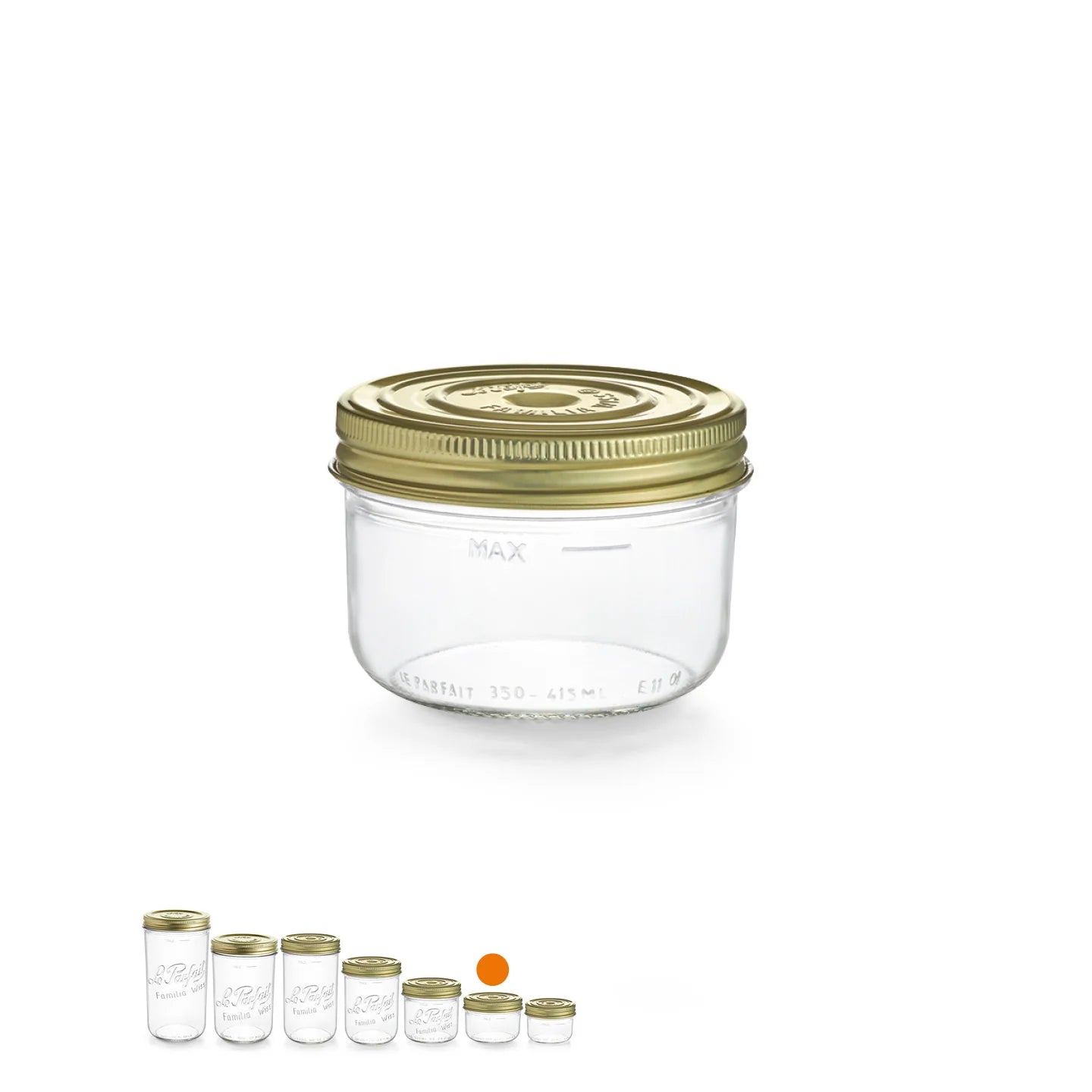 Le Parfait - familia-wiss-terrines-mason-jar-350ml