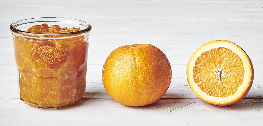 Le Parfait - jam-jar-w-orange-lid-445ml